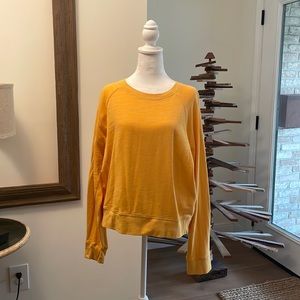 Yellow J. Crew Sweatshirt